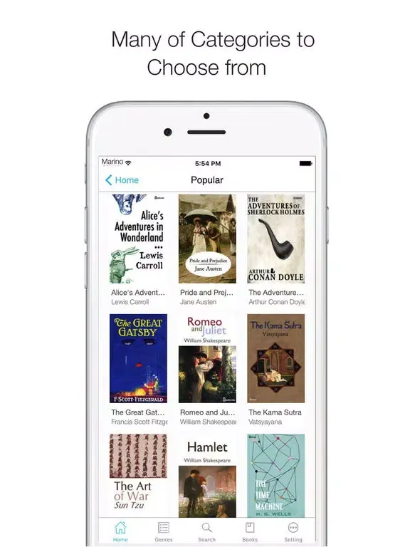 Tangkapan layar Ebook Book Reader iPad 