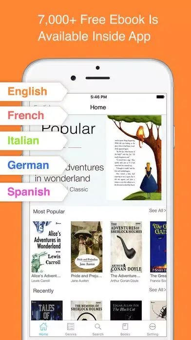 Tangkapan layar Ebook Book Reader