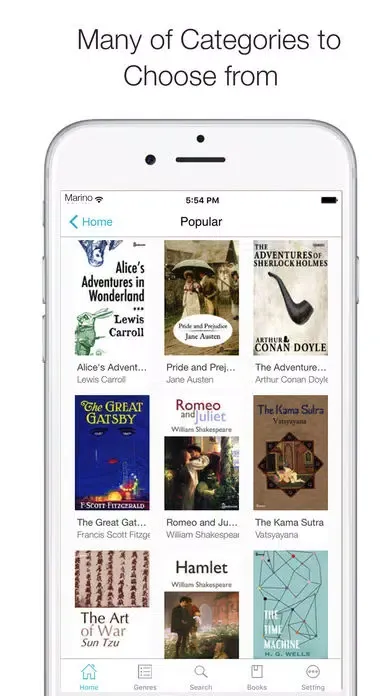Tangkapan layar Ebook Book Reader