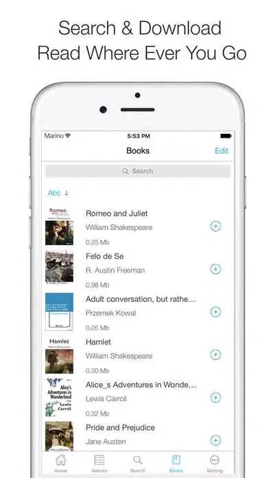 Tangkapan layar Ebook Book Reader