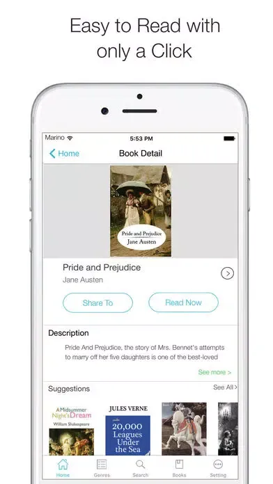 Tangkapan layar Ebook Book Reader