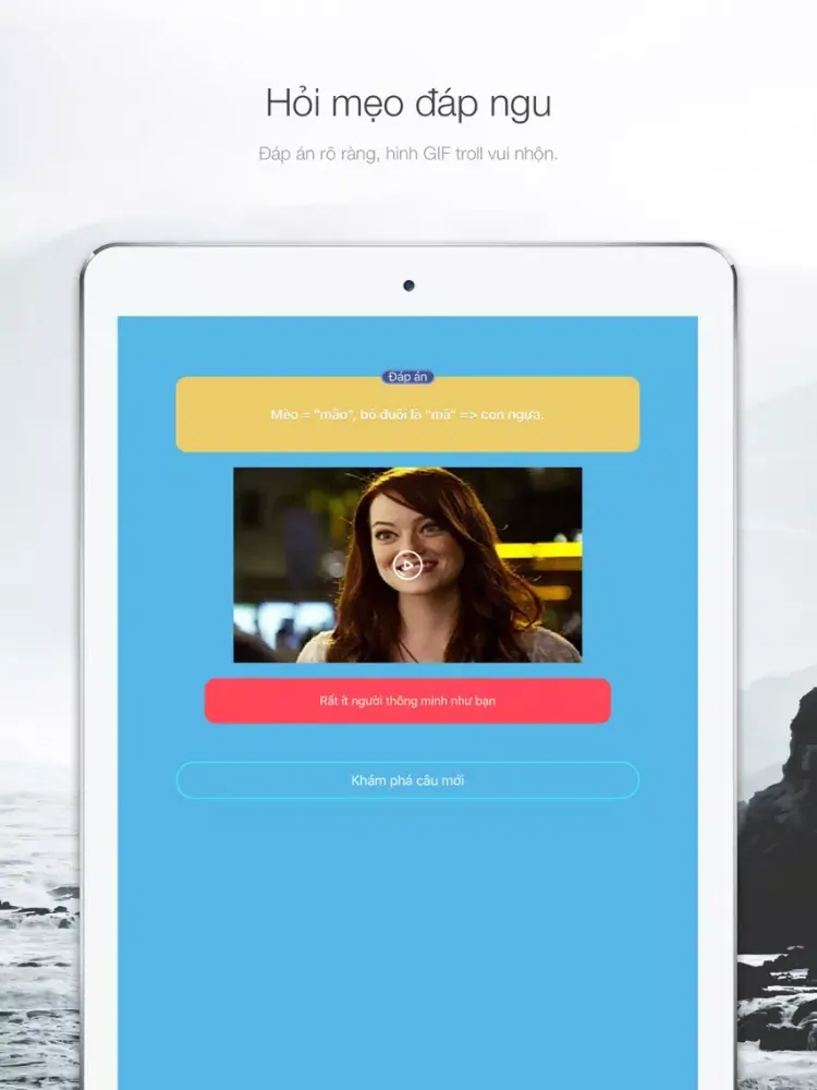Скриншоты Hỏi mẹo đáp ngu iPad 