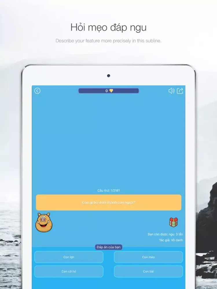 Скриншоты Hỏi mẹo đáp ngu iPad 