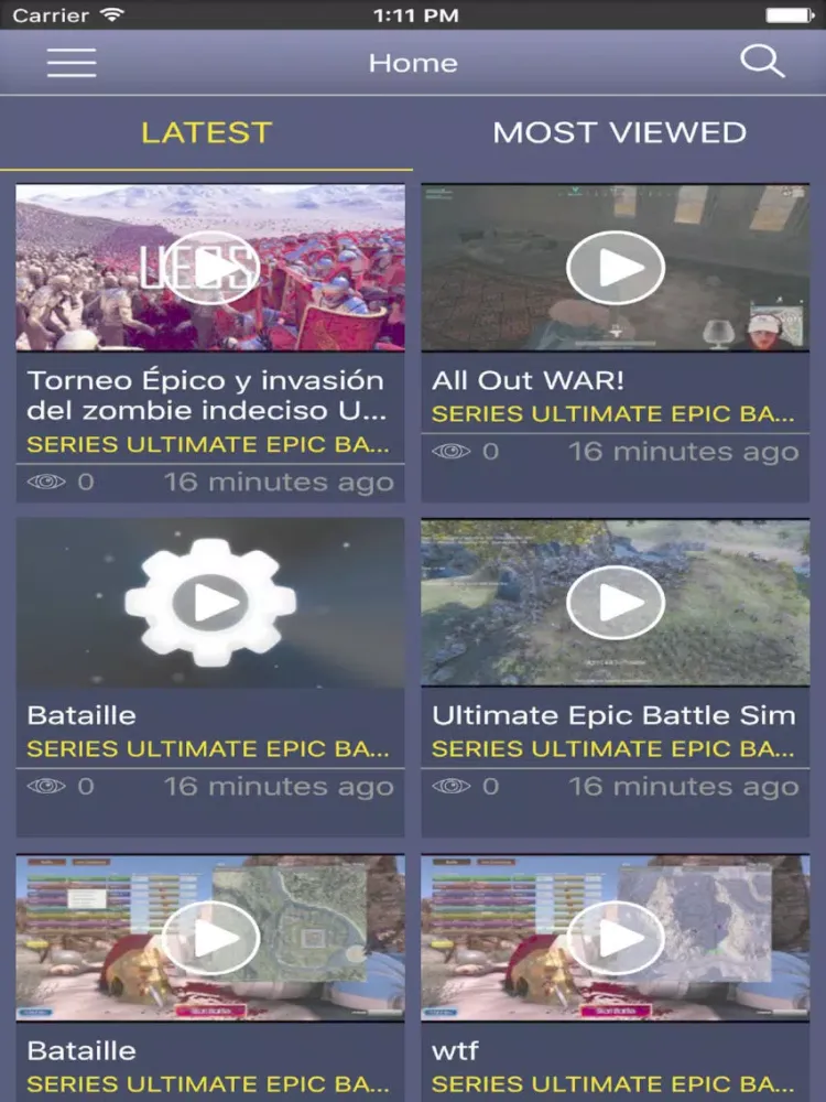 GameNet for - UEBS Ultimate Epic Battle Simulator iPad  سکرین شاٹس