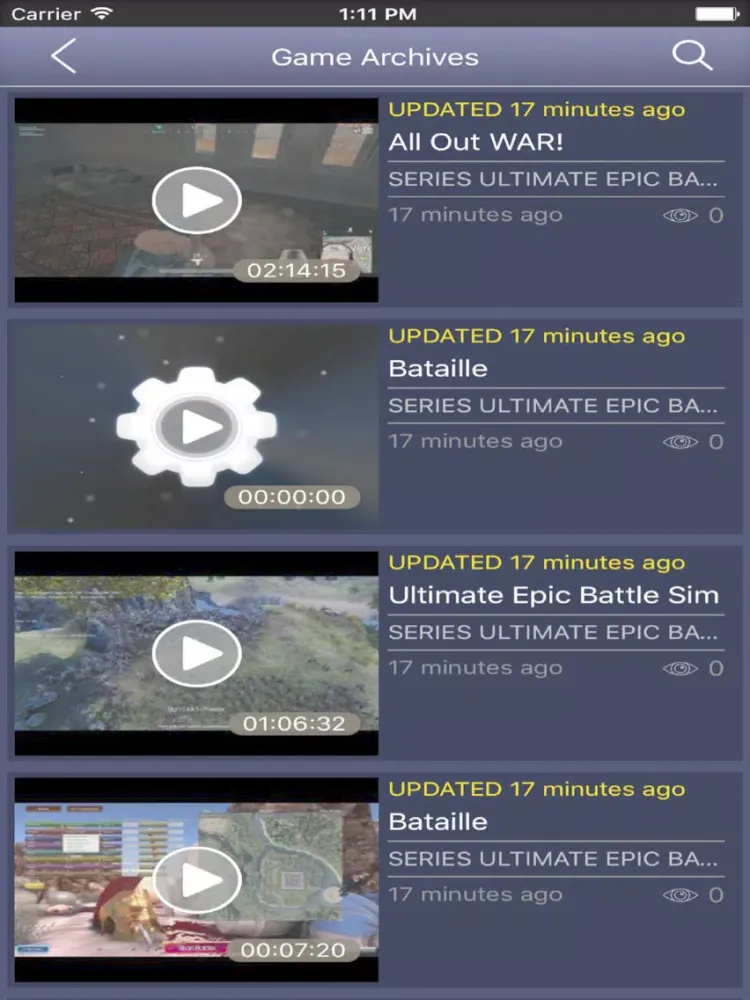 GameNet for - UEBS Ultimate Epic Battle Simulator iPad  سکرین شاٹس