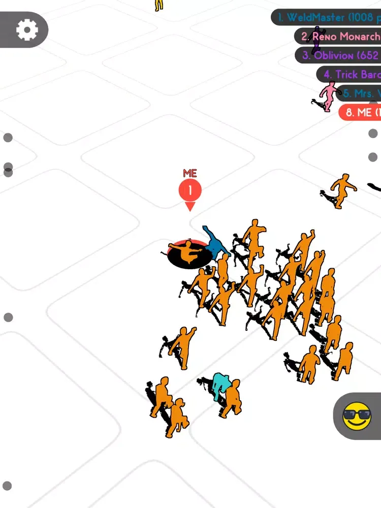 Capturas de pantalla de Hole VS Crowd iPad 