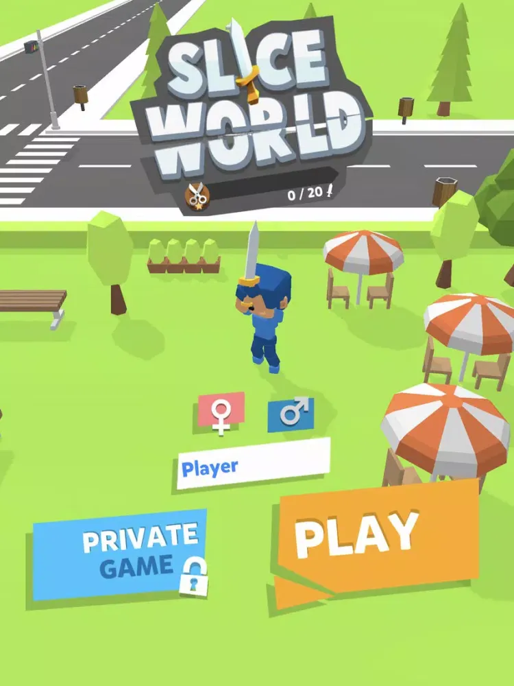 Slice World iPad  स्क्रीनशॉट