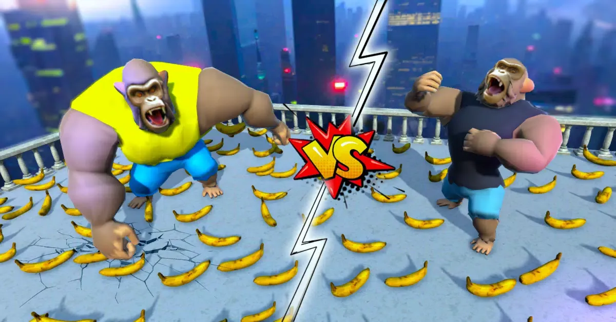 Apes Fighting Gorilla Game स्क्रीनशॉट