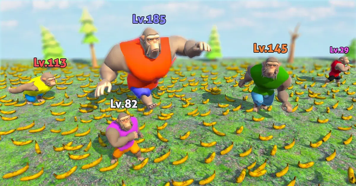 Apes Fighting Gorilla Game स्क्रीनशॉट