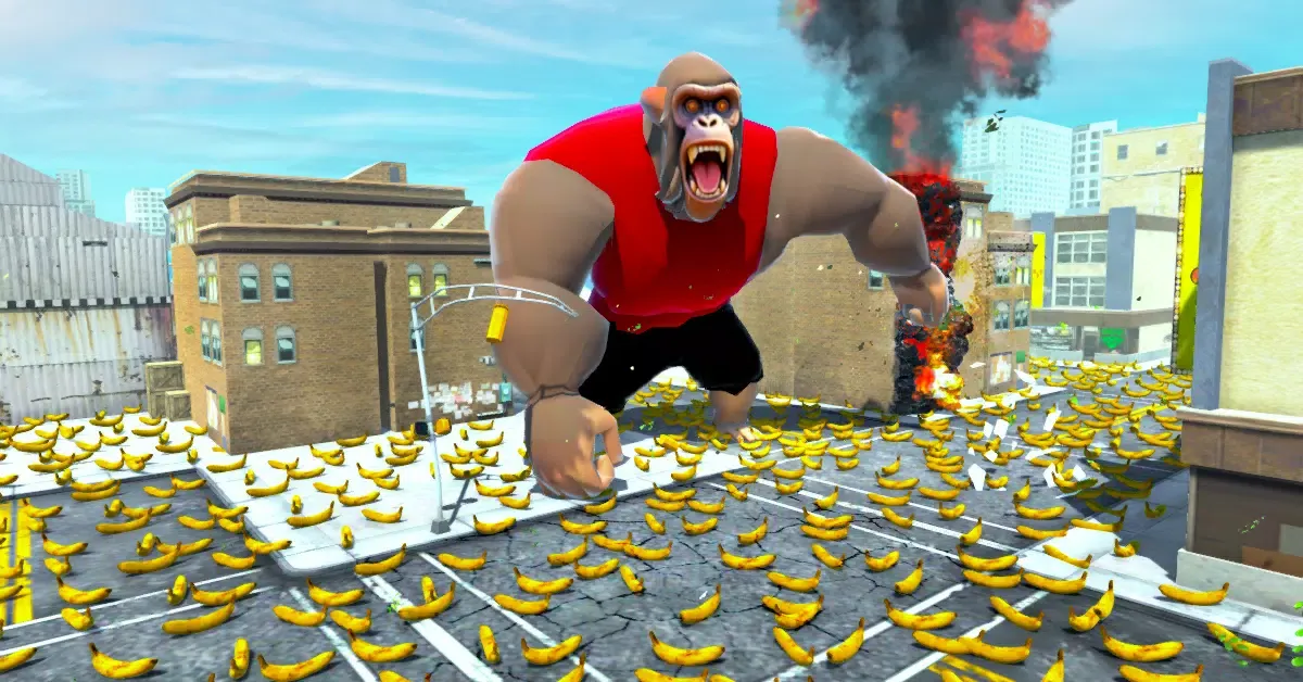 Apes Fighting Gorilla Game स्क्रीनशॉट