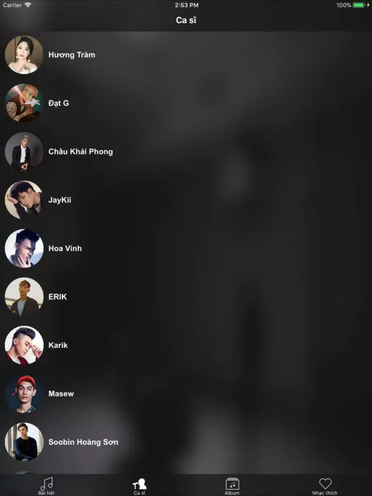 Capturas de pantalla de iNhac VN iPad 