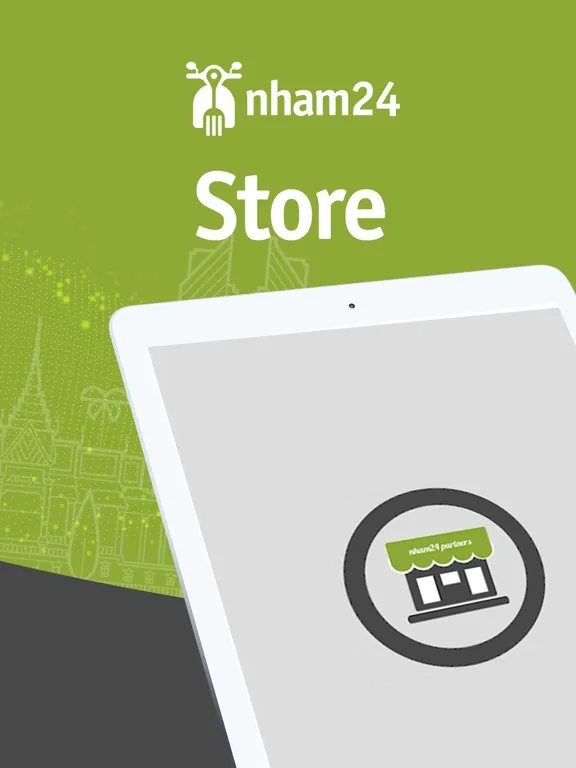 Ảnh chụp màn hình của NHAM24 Store iPad 