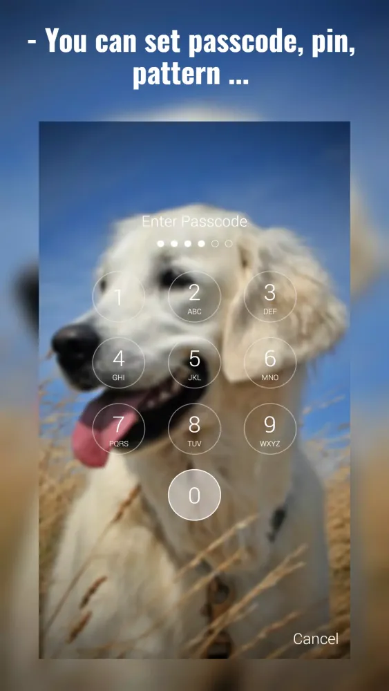 Labrador Lock Screen স্ক্রিনশট