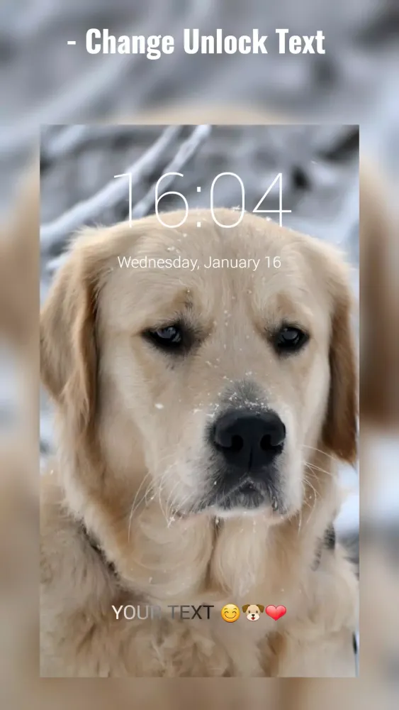 Labrador Lock Screen স্ক্রিনশট
