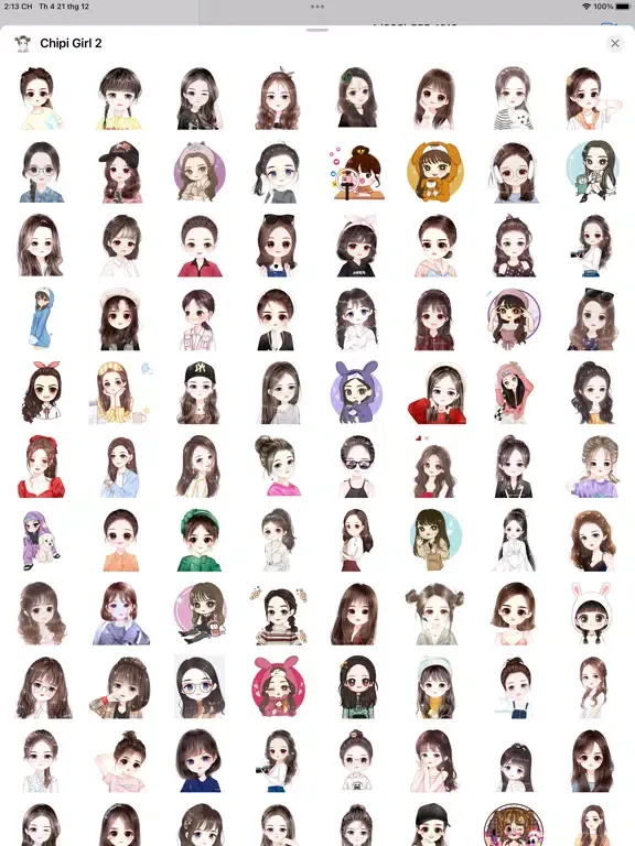 تصاویر Chipi Girl 2 iPad 