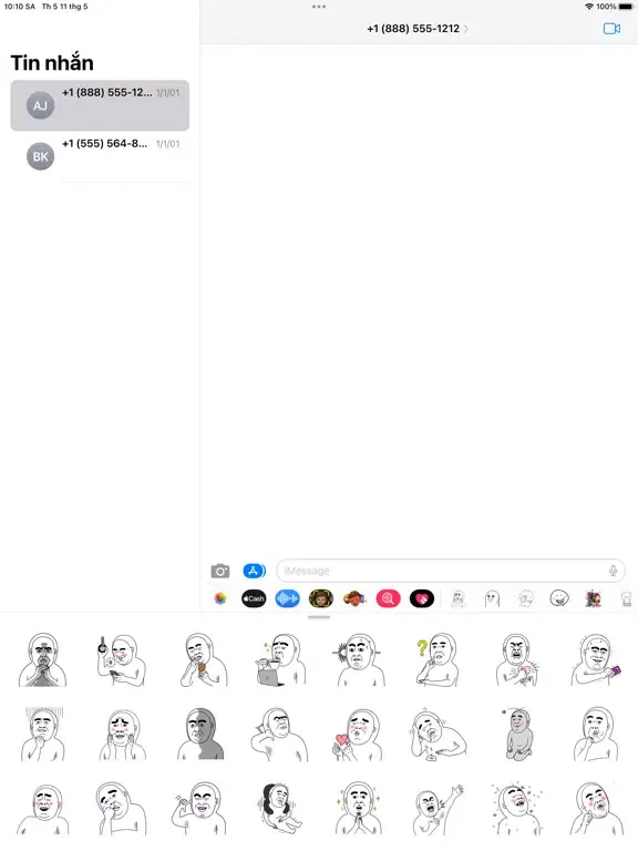 Dahan Stickers iPad  Screenshots