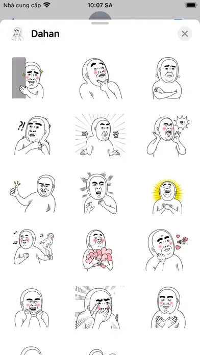 Dahan Stickers Screenshots