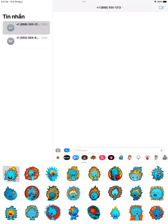 Zrzuty ekranu Fireball Sticker iPad 