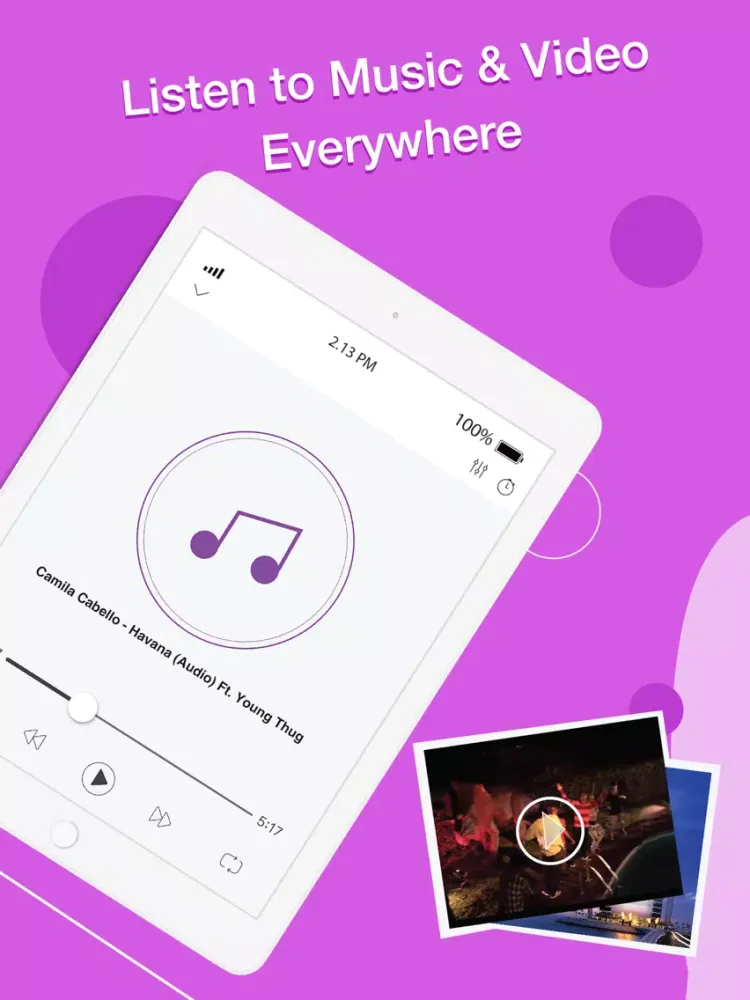 Zrzuty ekranu Unlimited Music- Offline Music iPad 