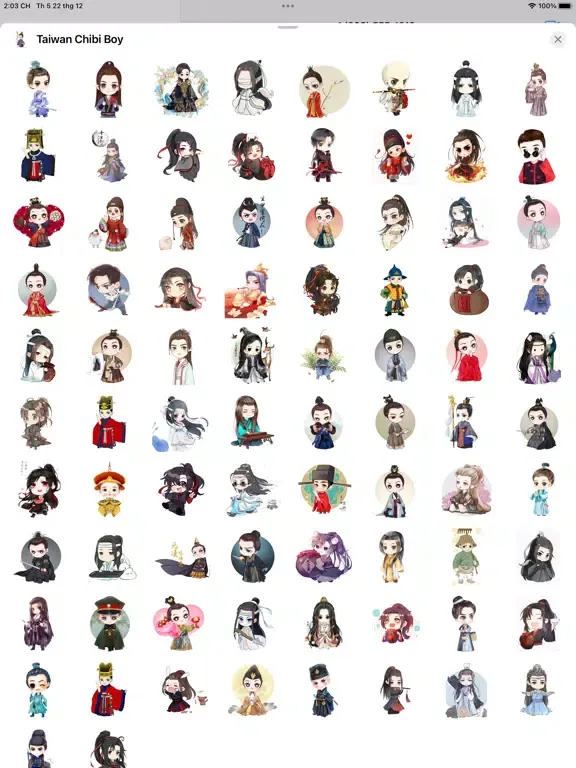 Taiwan Chibi Boy iPad  Ekran Görüntüleri
