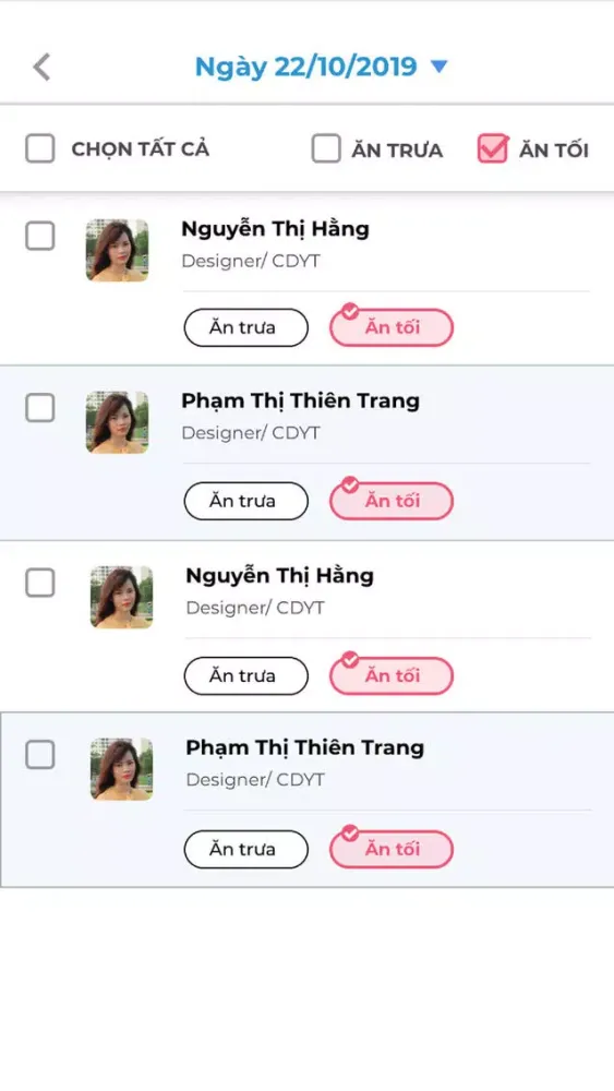 Captures d'écran de Nhat Minh HRM