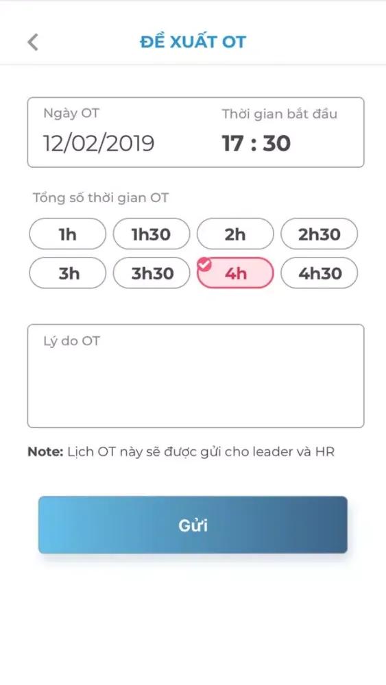 Captures d'écran de Nhat Minh HRM