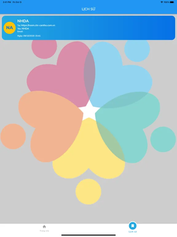 JOIN MEETING iPad  Screenshots