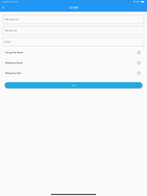 JOIN MEETING iPad  Screenshots