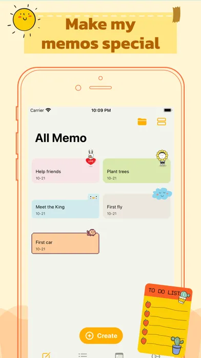 Cumo - Cute Note DDay Todo應用截圖