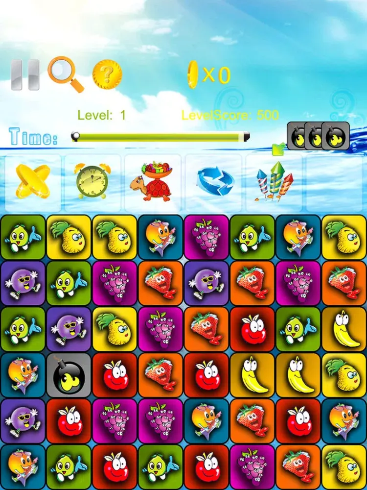 Скриншоты Fruit crush - Free iPad 