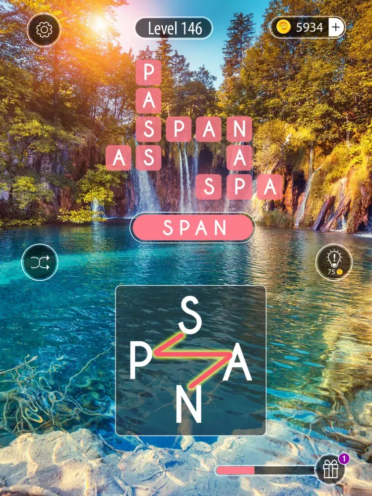 Word Vista: Crossy Word Link iPad  سکرین شاٹس
