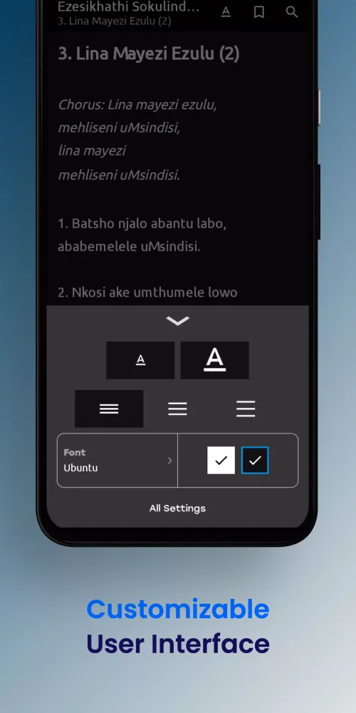 Tangkapan skrin Catholic Hymns (Zimbabwe)