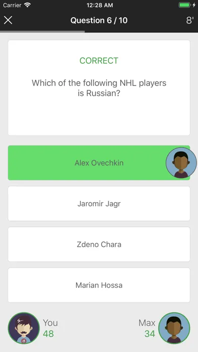 Fan Quiz for NHL Ekran Görüntüleri