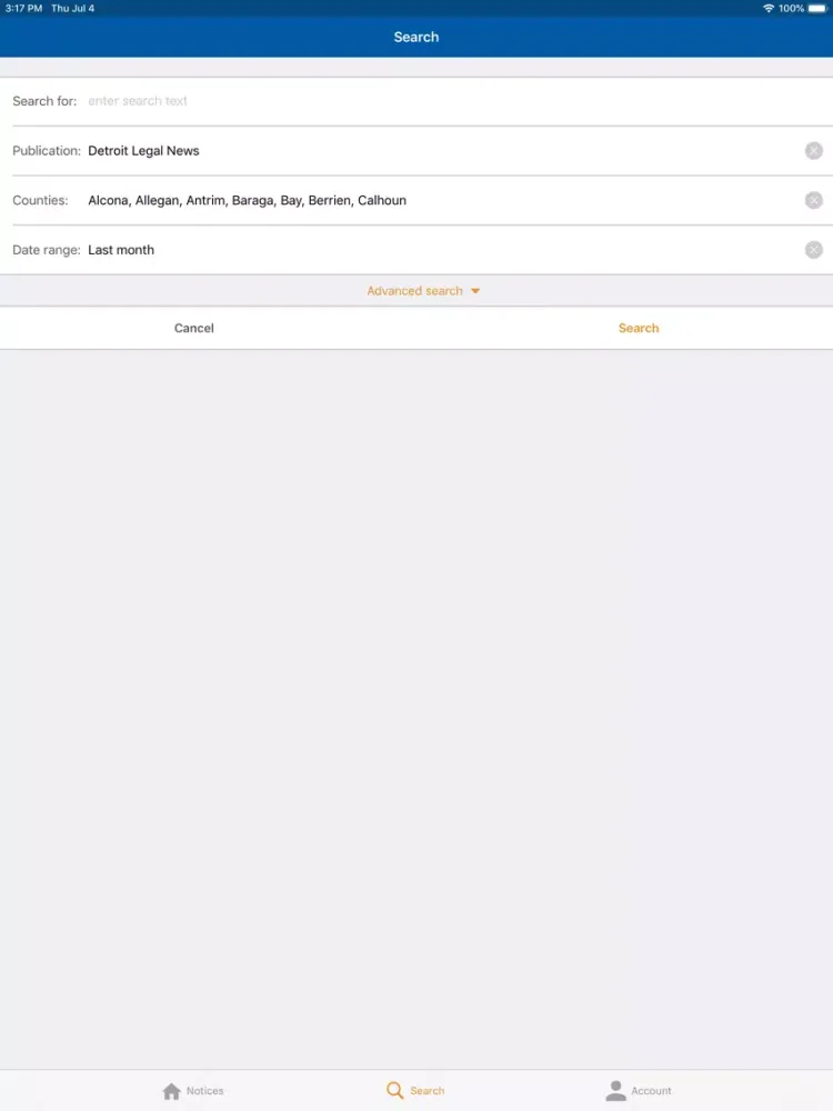 تصاویر Public Notices iPad 