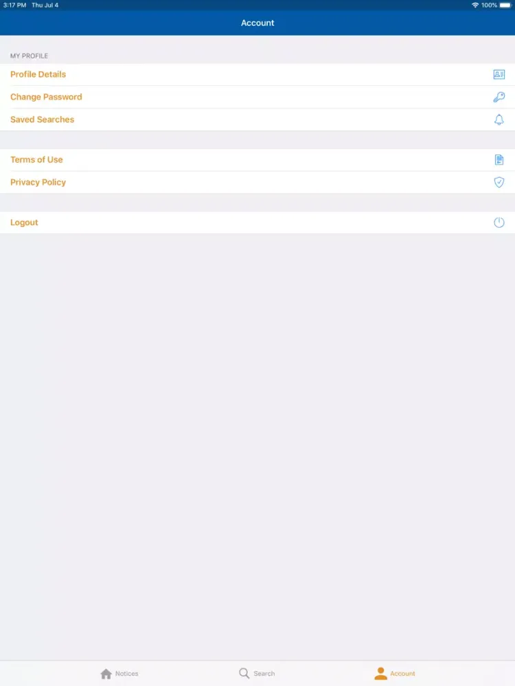 تصاویر Public Notices iPad 