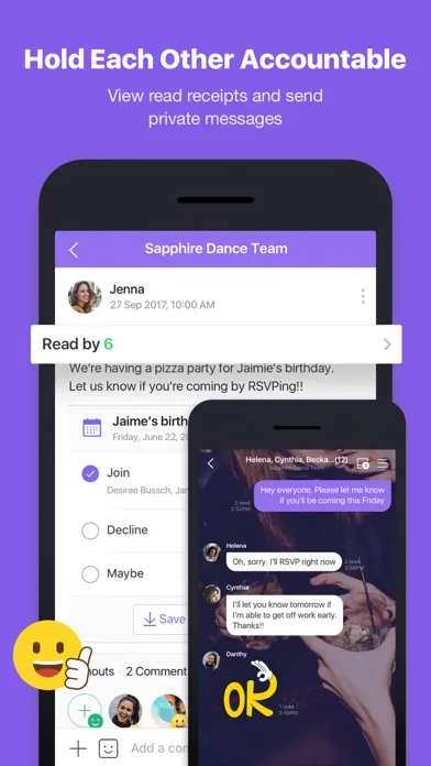Capturas de tela do BAND - App for all groups