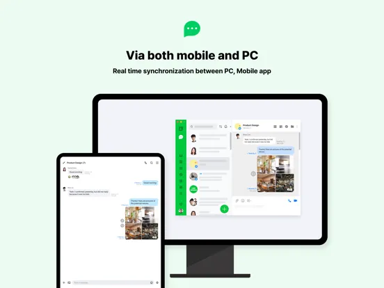 LINE WORKS: Team Communication iPad  स्क्रीनशॉट
