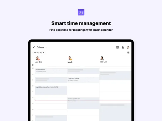 LINE WORKS: Team Communication iPad  स्क्रीनशॉट