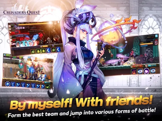 Crusaders Quest iPad  سکرین شاٹس
