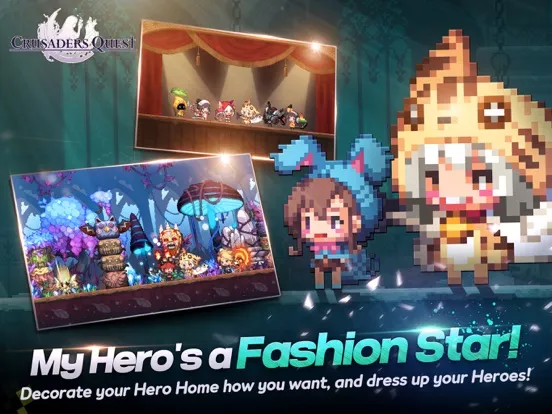 Crusaders Quest iPad  سکرین شاٹس
