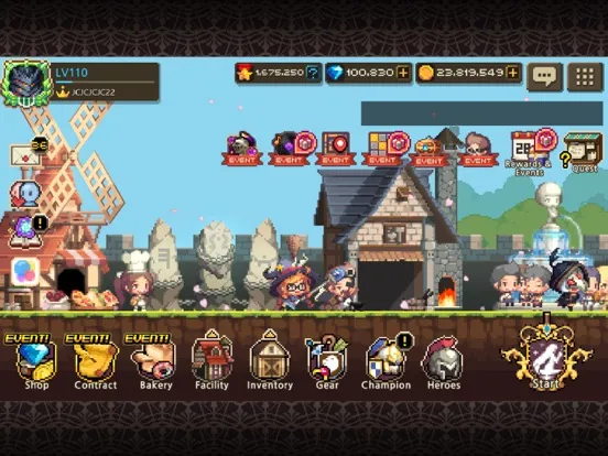 Crusaders Quest iPad  سکرین شاٹس