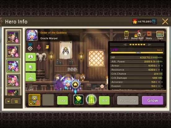 Crusaders Quest iPad  سکرین شاٹس
