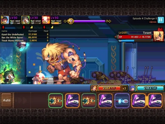 Crusaders Quest iPad  سکرین شاٹس