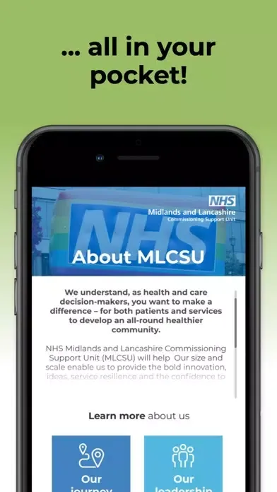 MLCSU App स्क्रीनशॉट