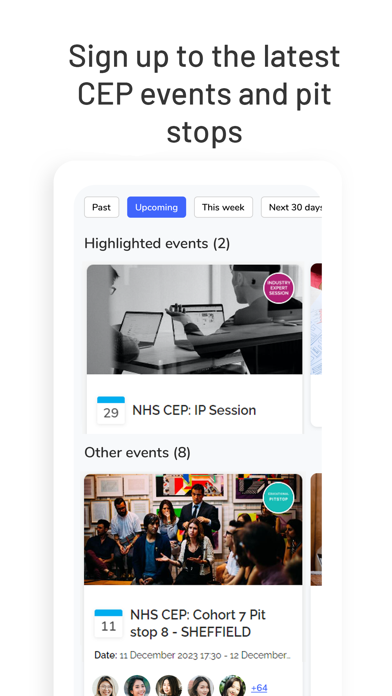 NHS CEP應用截圖
