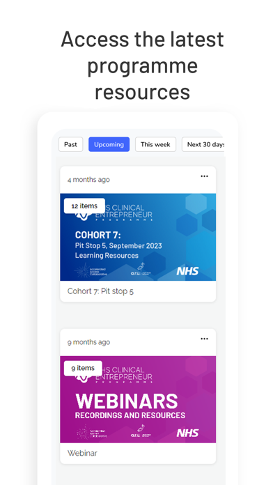 NHS CEP應用截圖