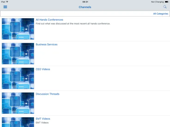 NHS Digital Video iPad 应用截图