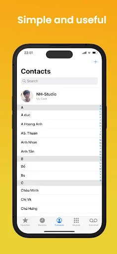 iCall iOS 17 – Phone 15 Call应用截图