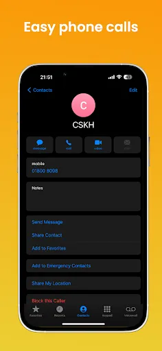 iCall iOS 17 – Phone 15 Call应用截图