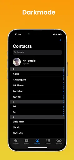 iCall iOS 17 – Phone 15 Call应用截图